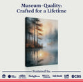 Misty Lake Wall Art by Tailored Canvases