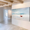 Misty Morning Abstract Wall Art by Tailored Canvases