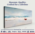 Misty Morning Abstract Wall Art by Tailored Canvases