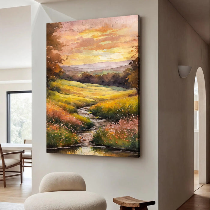 Misty River Wall Art by Tailored Canvases