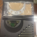Mitutoyo 104-137 0-6" .001" Interchangeable Anvil Micrometer Set w/Standards by Price Is Right Miami