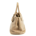 Miu Miu Beige Quilted Glossy Leather 2Way Shoulder Bag #3967 by Bolt Boutique