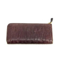 Miu Miu Front Logo Matelasse Leather Red Wallet #3997 by Bolt Boutique