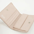 Miu Miu Pink Leather Compact Wallet #3037 by Bolt Boutique