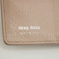 Miu Miu Pink Leather Compact Wallet #3037 by Bolt Boutique