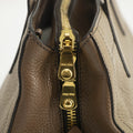 MiuMiu Grey Vitello Caribu Soft Pebbled Leather 2Way Shoulder Bag-SKU #3996 by Bolt Boutique
