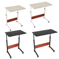 Mobile Laptop Desk Height Adjustable Rolling Wheels by DailySale