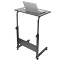 Mobile Laptop Desk Height Adjustable Rolling Wheels by DailySale