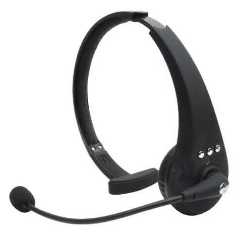 Mobile Spec MSCBTOHNCR Bluetooth Cellular Headset with Silencer RX and Recorder by DailySale