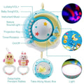 Mobile Star Projection Nursery Light Baby Rattle Toy with Music Box Remote Control by DailySale