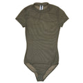 See-Thru Mock Neck Bodysuit by The House of Stylez