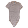 See-Thru Mock Neck Bodysuit