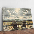 Vineyard Themed We Got This Couple Sign by Tailored Canvases