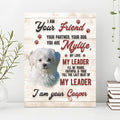 Pet Memorial Sign I Am Your Friend by Tailored Canvases