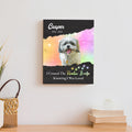 Pet Memorial Sign I Crossed The Rainbow Bridge II by Tailored Canvases