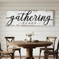 Family Gathering Place Sign II by Tailored Canvases