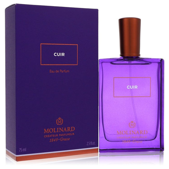 Molinard Cuir by Molinard Eau De Parfum Spray (Unisex) 2.5 oz for Women by Avera Group