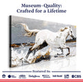 Modern Abstract Horse Wall Art by Tailored Canvases