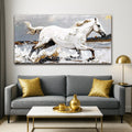 Modern Abstract Horse Wall Art by Tailored Canvases