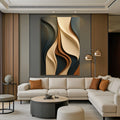Modern Abstract Minimalist Wall Art by Tailored Canvases