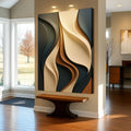 Modern Abstract Minimalist Wall Art by Tailored Canvases