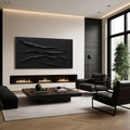 Modern Abstract Minimalist Wall Art IV by Tailored Canvases