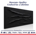 Modern Abstract Minimalist Wall Art IV by Tailored Canvases