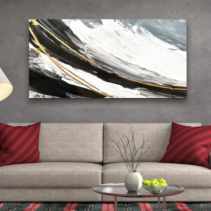 Modern Abstract Shadows Wall Art by Tailored Canvases