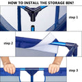 Modern Blue Pool Storage Bin by DailySale