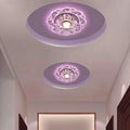 Modern Crystal LED Saving Bright Ceiling Blue Light Lamp Fixture Chandelier by DailySale
