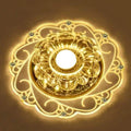 Modern Crystal LED Saving Bright Ceiling Blue Light Lamp Fixture Chandelier by DailySale