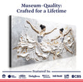Modern Ethereal Dancers Wall Art by Tailored Canvases
