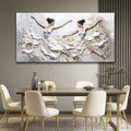 Modern Ethereal Dancers Wall Art by Tailored Canvases