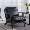 Modern Faux Leather Accent Chair
