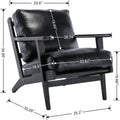 Modern Faux Leather Accent Chair by DailySale