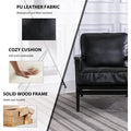 Modern Faux Leather Accent Chair by DailySale