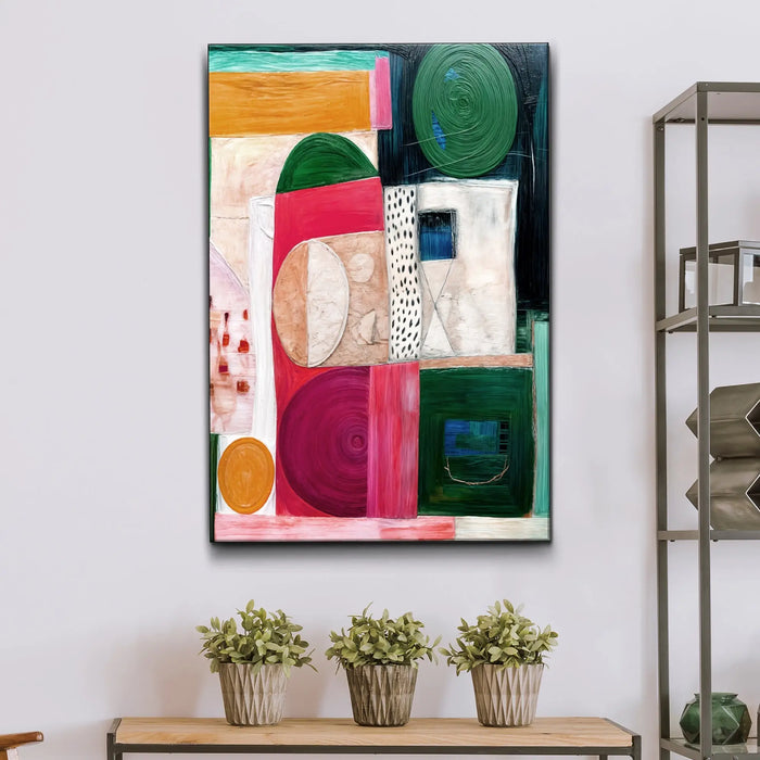 Modern Geometric Patterns Wall Art by Tailored Canvases