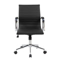 Modern Medium Back Executive Office Chair - Black by DailySale