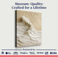 Modern Neutral Mountain Wall Art by Tailored Canvases