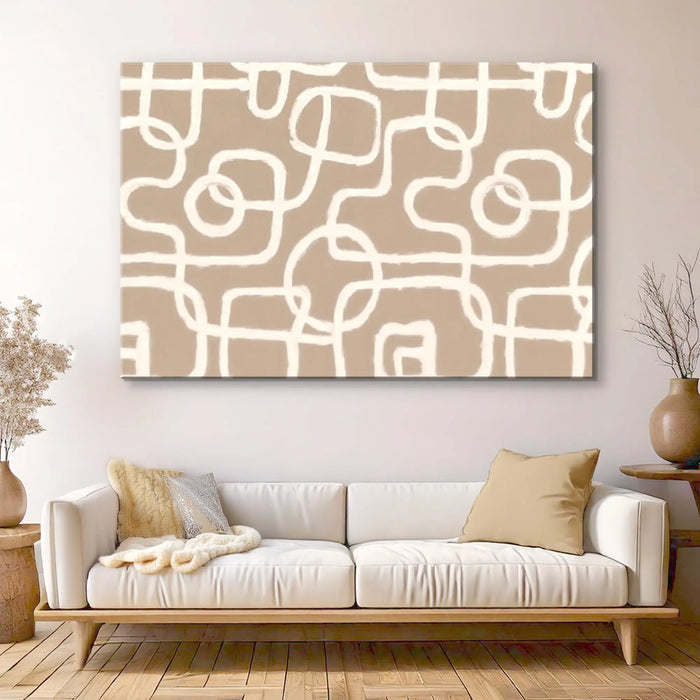 Modern Simple Lines Wall Art by Tailored Canvases