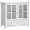 Modern Storage Cabinet with Metal Handles