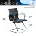 Modern Visitor Office Chair by DailySale