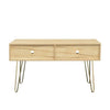 Modern Wood TV Stand Console Table