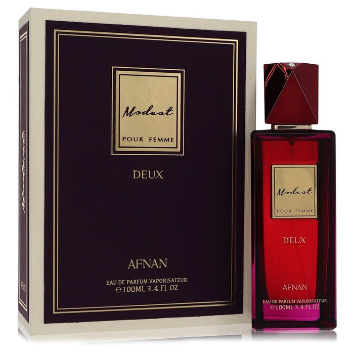 Modest Pour Femme Deux by Afnan Eau De Parfum Spray 3.4 oz for Women by Avera Group