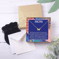 Mom Butterfly Pendant Necklace by Dear Ava
