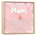 Mom Lotus Necklace by Dear Ava