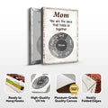 Mom Personalized Puzzle Sign by Tailored Canvases
