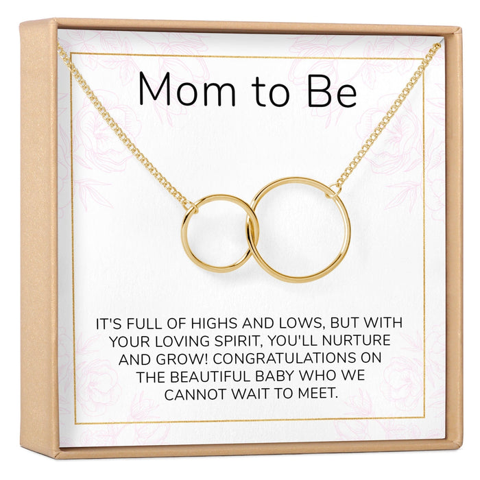 Mom to Be Necklace by Dear Ava
