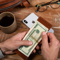 Money Clip Wallet - Chocolate by CASUPO
