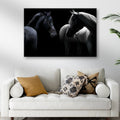 Monochromatic Horses Canvas Wall Art by Tailored Canvases